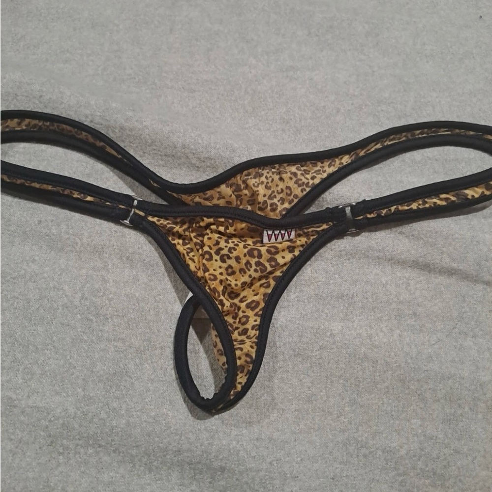 Leopard Print Bikini Bottom